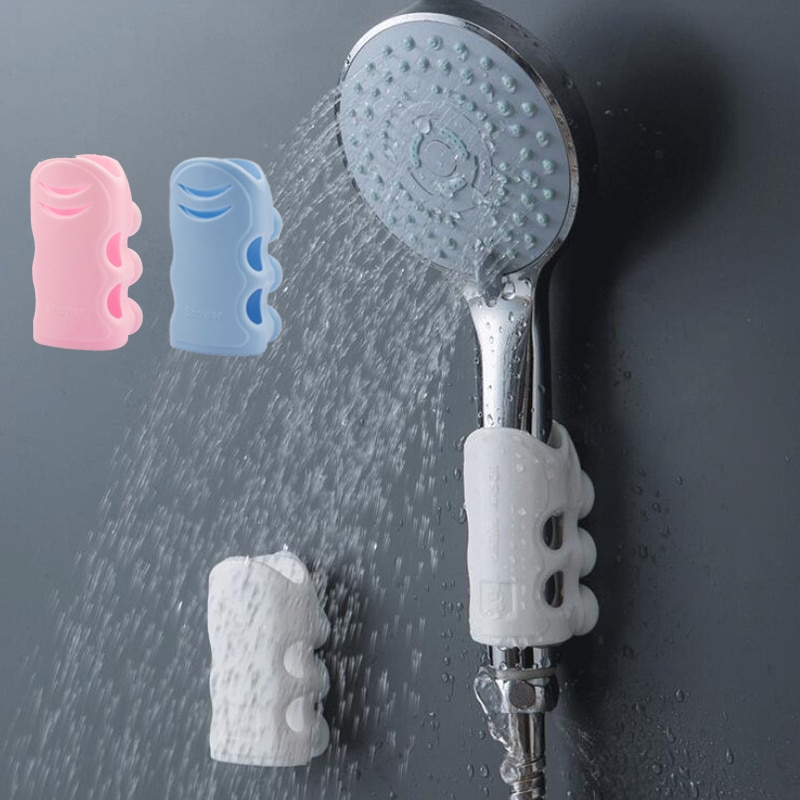 Silikon Dusche Kopf Halfter Gestell saugnapf Schlecht Dusche Halfter Sitz Einstellbare Dusche Halterung Stehen Schlecht Zubehör