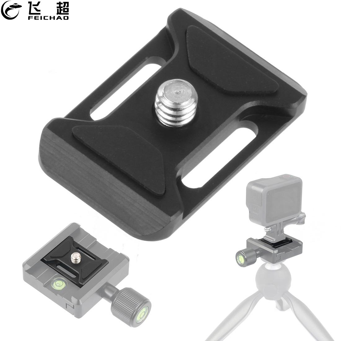 Universal- 38mm Mini schnell Freisetzung Platte Anti Schnalle Ultra Dünne für Arca schweizerisch Kamera Seil Stativ Einbeinstativ Ball Kopf Klemme