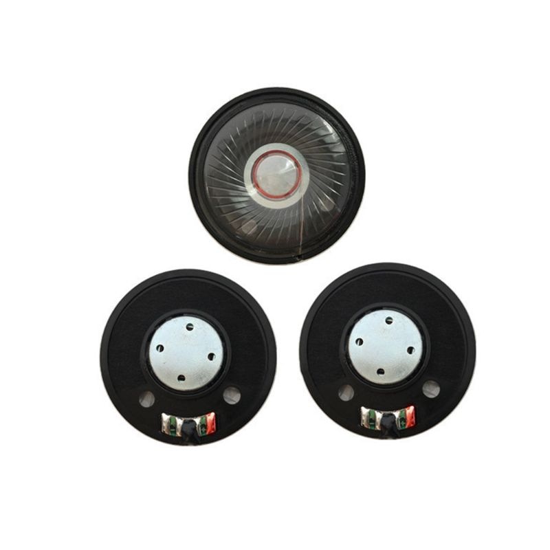 2Stck 50mm Kopfhörer Lautsprecher Headset Fahrer 32Ohm 112db HIFI Lautsprecher Reparatur Teile Y5LF