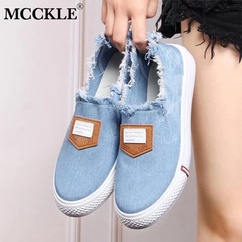 Frauen Herbst Leinwand Schuhe Unterhose an Flache Vulkanisierte Schuhe lässig Turnschuhe Weibliche Denim Atmungs Quaste Schuhe Getragen
