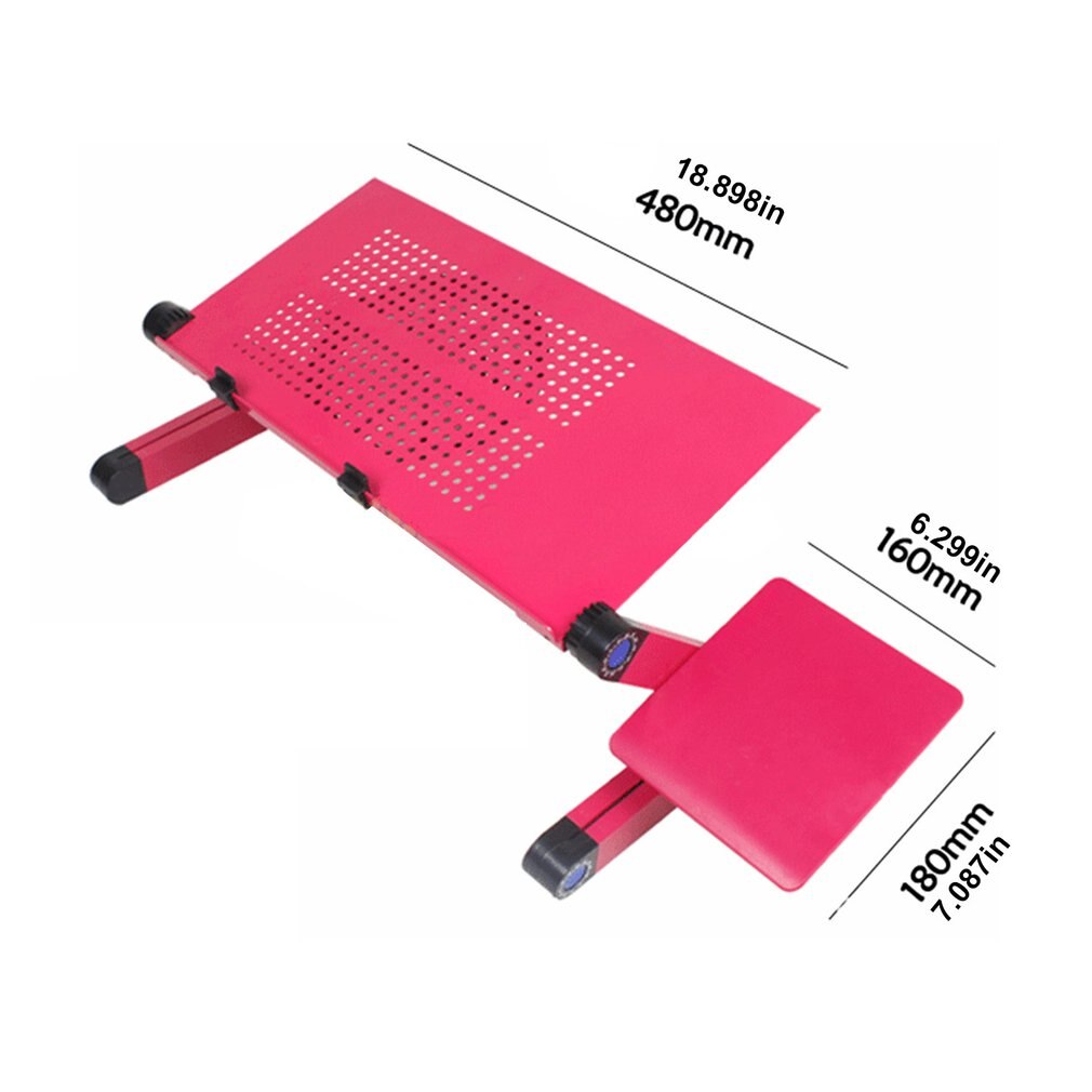 Einstellbare Klapp Laptop Schreibtisch Computer Tisch Stand Tablett für Sofa Bett Büro Laptop Stand Schreibtisch Computer Notizbuch Bett Tisch