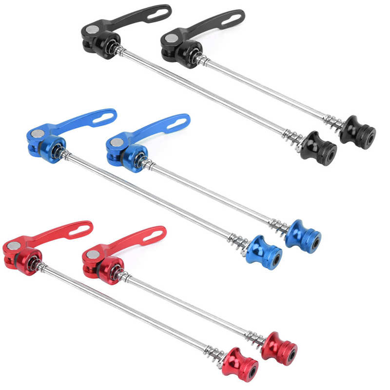 2Stck Ultraleicht Fahrrad Spieße Fahrrad Rad Hub Spieße Mountainbike Rennrad Achse schnell Freisetzung Spieß Hebel