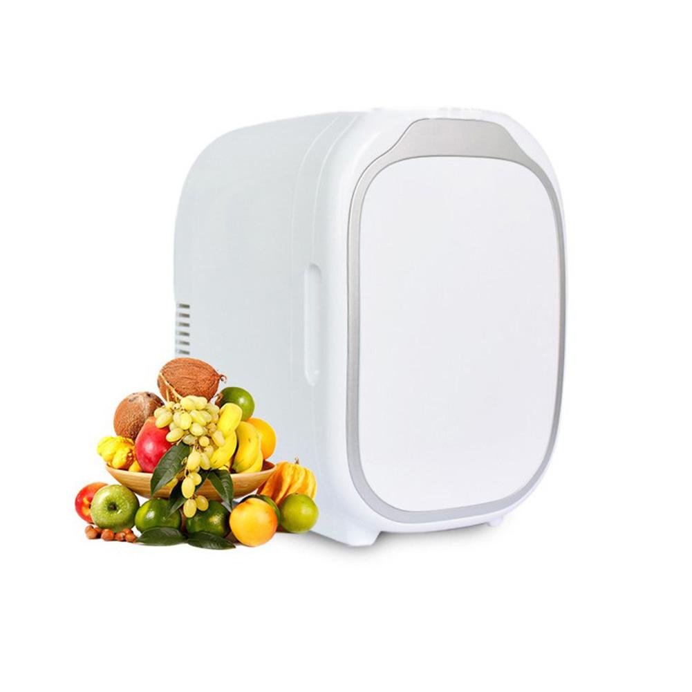 12V Kühlschrank Mit Gefrierfach Heizung 6L Mini Auto Gefrierschrank Kühler & Wärmer, Elektrische Kühlschrank Tragbare Kühlbox Reise Kühlschrank