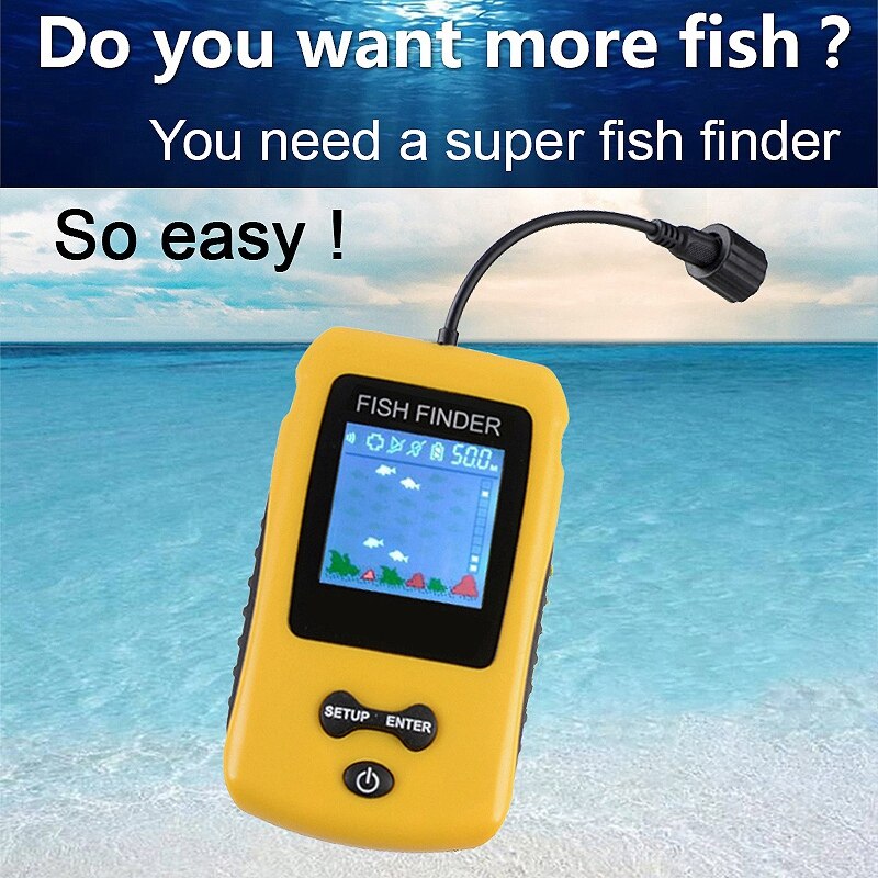 Tragbare Sonar Fisch Finder Mit Farbige Lcd Anzeige Sn Fisch Finder Angeln Locken Echolot Fishfinder Sonar Echolot Fisch Finden