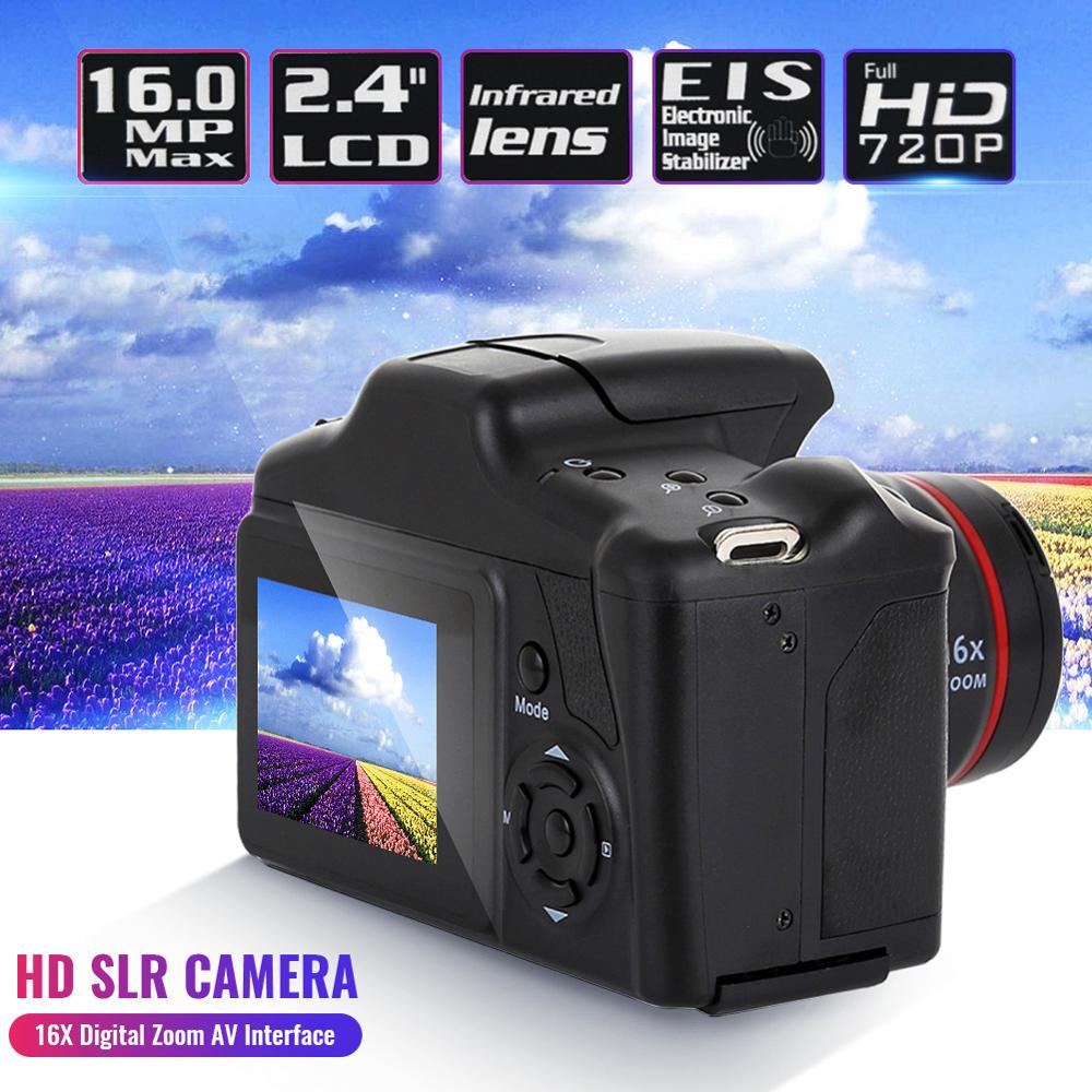 2.4 ''HD 1080P SLR Kamera CMOS Trockenen Batterie Inländischen Tele Digital Kamera Tragbare Digitale Feste Linse 16X Zoomen AV Schnittstelle