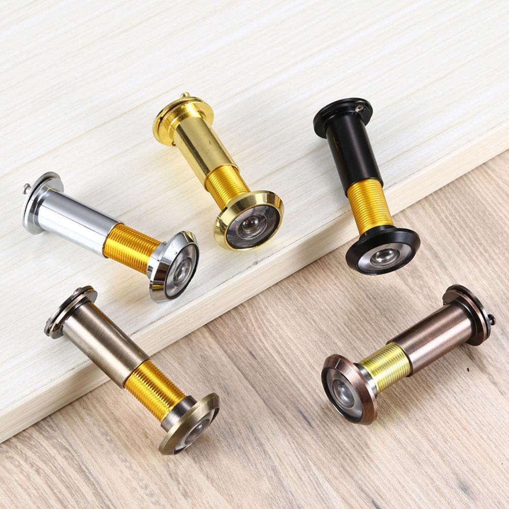 Tür Auge See 200 Grad Weitwinkel Tür Zuschauer Versteckte Guckloch Tür Zuschauer Sicherheit Verstellbare Glas Objektiv A8A6