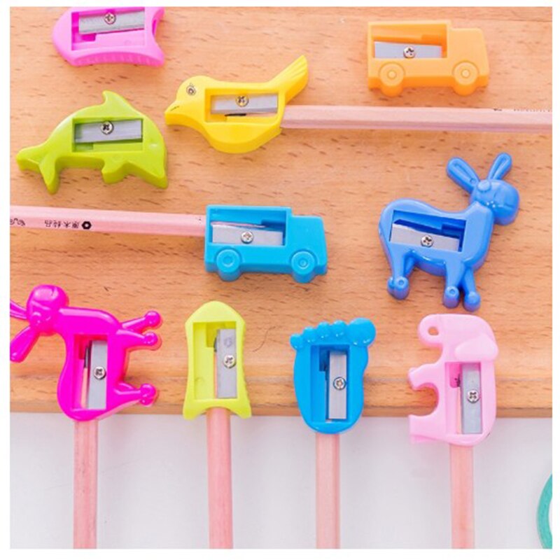 1 stücke Bleistift Spitzer Schreibwaren freundlicher Kreative Bleistift Spitzer Zurück Zu Schule Schreibwaren Schule Liefert Kawaii Neuheit