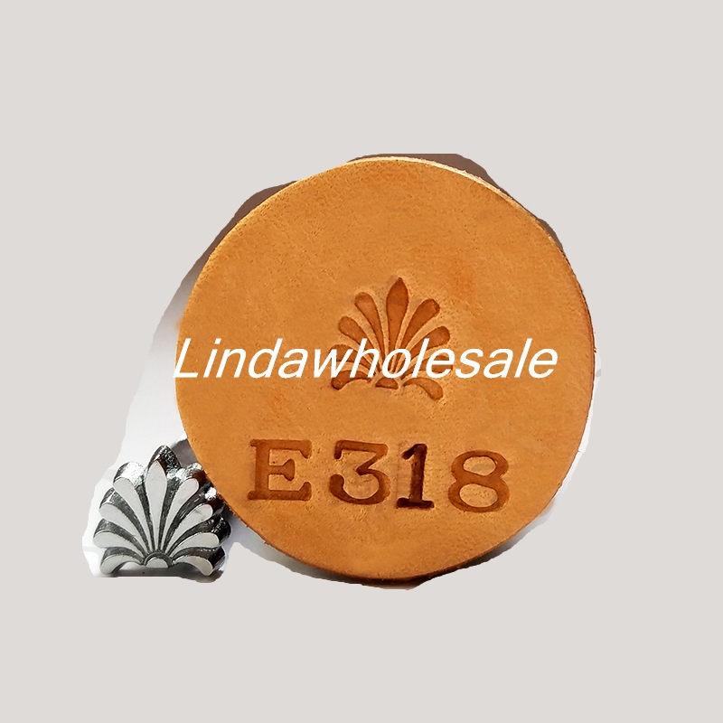 Leder Carving druck werkzeug E318, leder werkzeuge handgefertigt, leder Carving werkzeuge