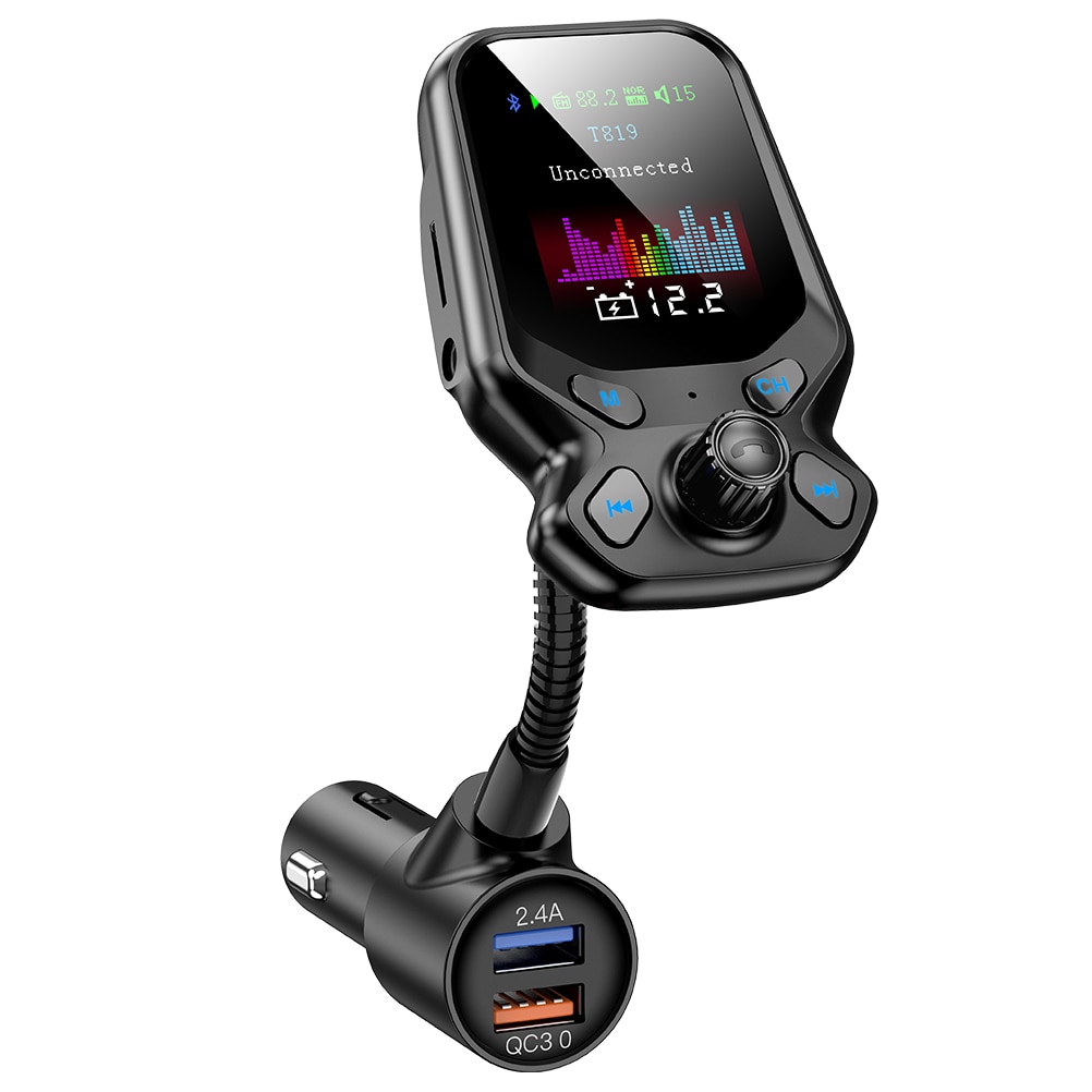 Hände-kostenlos Bluetooth MP3 Spieler FM Modulator Für Auto Auto Fm Sender Bluetooth Auto Radio Adapter Musik-Spieler Schnelle ladegerät