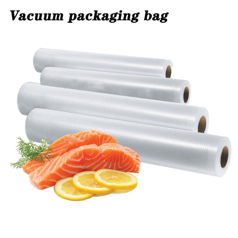 12/15/20/25/30*500cm Lebensmittel Vakuum Tasche Lagerung Taschen Rollen Für Vakuum Versiegelung Küche verpackung Rollen Kommerziellen Lebensmittel Klasse Tasche
