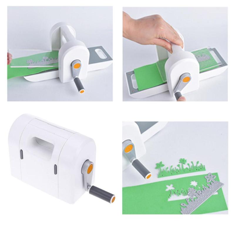Stanzen Präge Maschine Scrapbooking Cutter Stück Manuelle Maschine Stanze-schneiden Maschine Hause DIY Präge Werkzeug