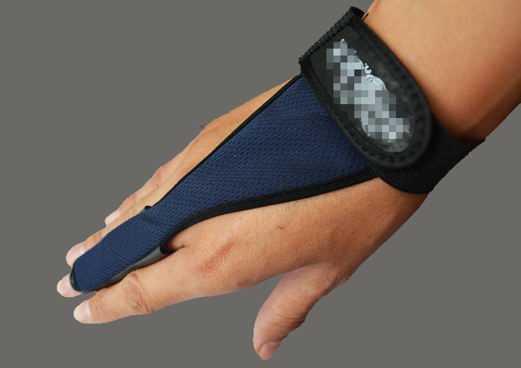 Einzigen Finger Schutz Handschuhe Finger Stall Schutz Handschuh Für Angeln Fischer Eine Finger Nicht-Unterhose Handschuh Werkzeuge Zubehör