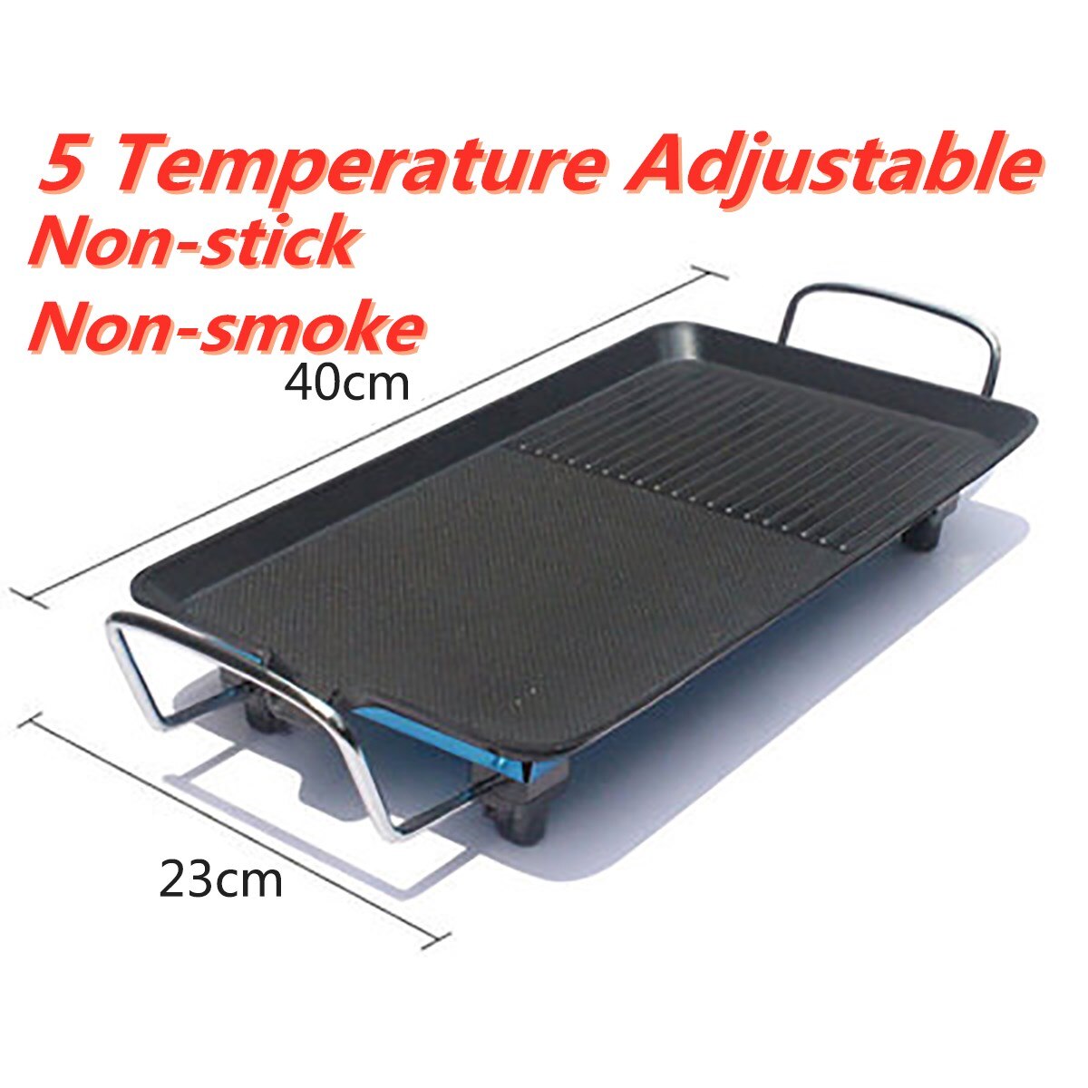 1500W Elektro BBQ Grill Öfen Koreanische Hause Ultra-starke Nicht-Stock Elektrische Werkzeuge Für Grill Kochen Herde nicht-Stock Heizplatte