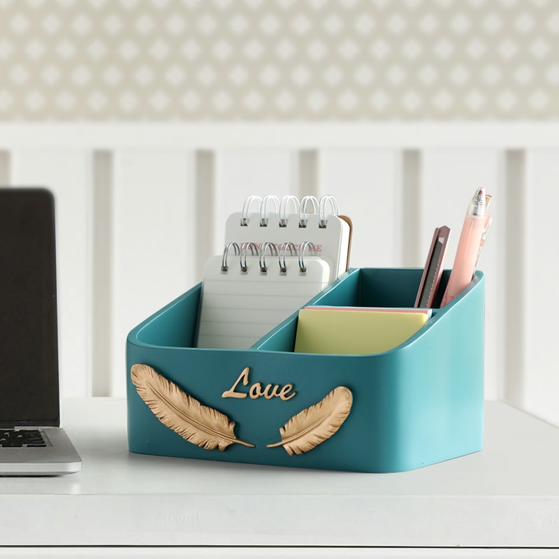 Wohnkultur Schreibtisch Veranstalter Büro Tisch Zubehör Heimat Organisation Lagerung Heimat Sekretariat Schreibtisch Multi-funktionale Lagerung Kasten