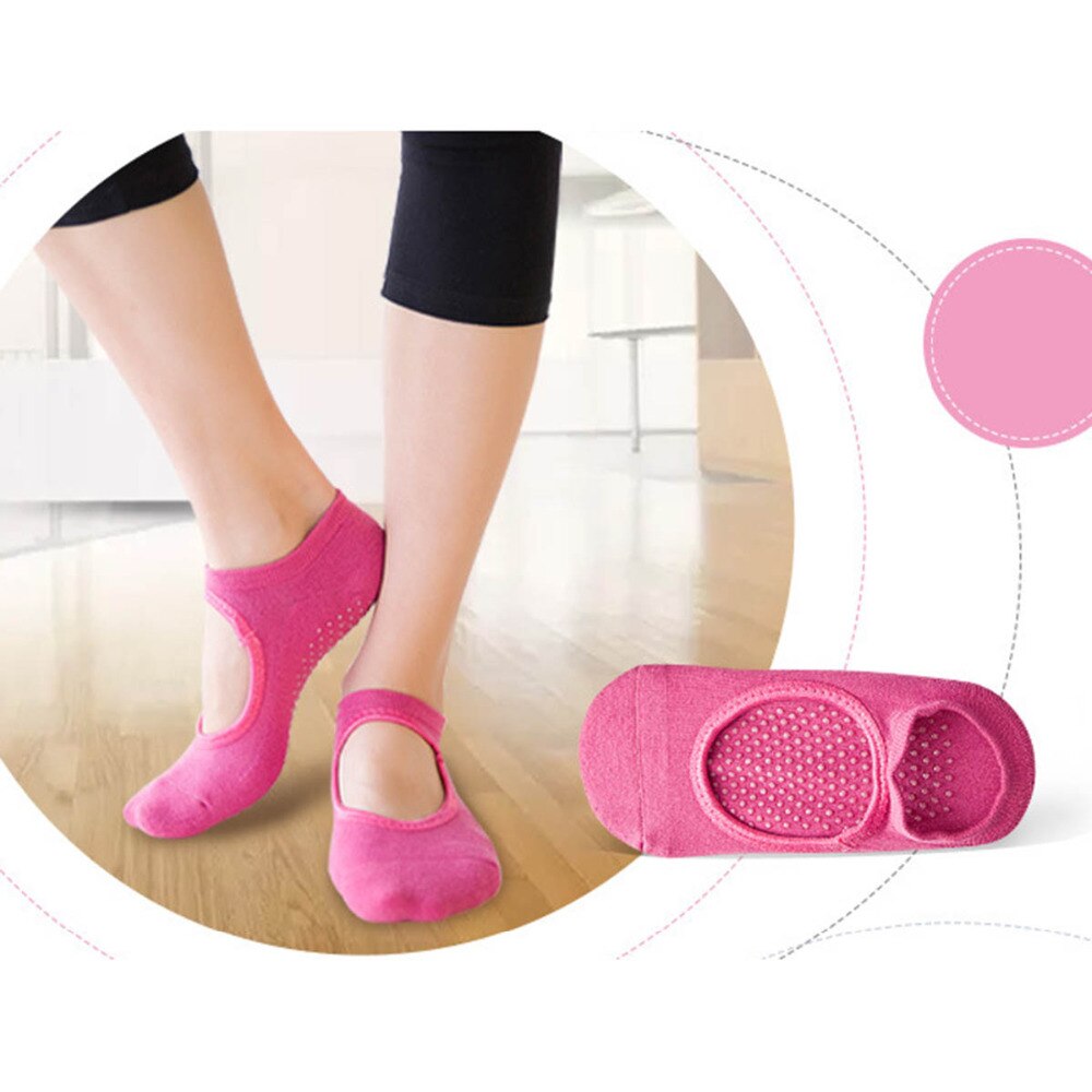 1 paar Sport Socken Gute Flexibilität Atmungsaktive Baumwolle Yoga Socken für Balle tanzen Fitness Sportbekleidung Zubehör Größe Für 34-39