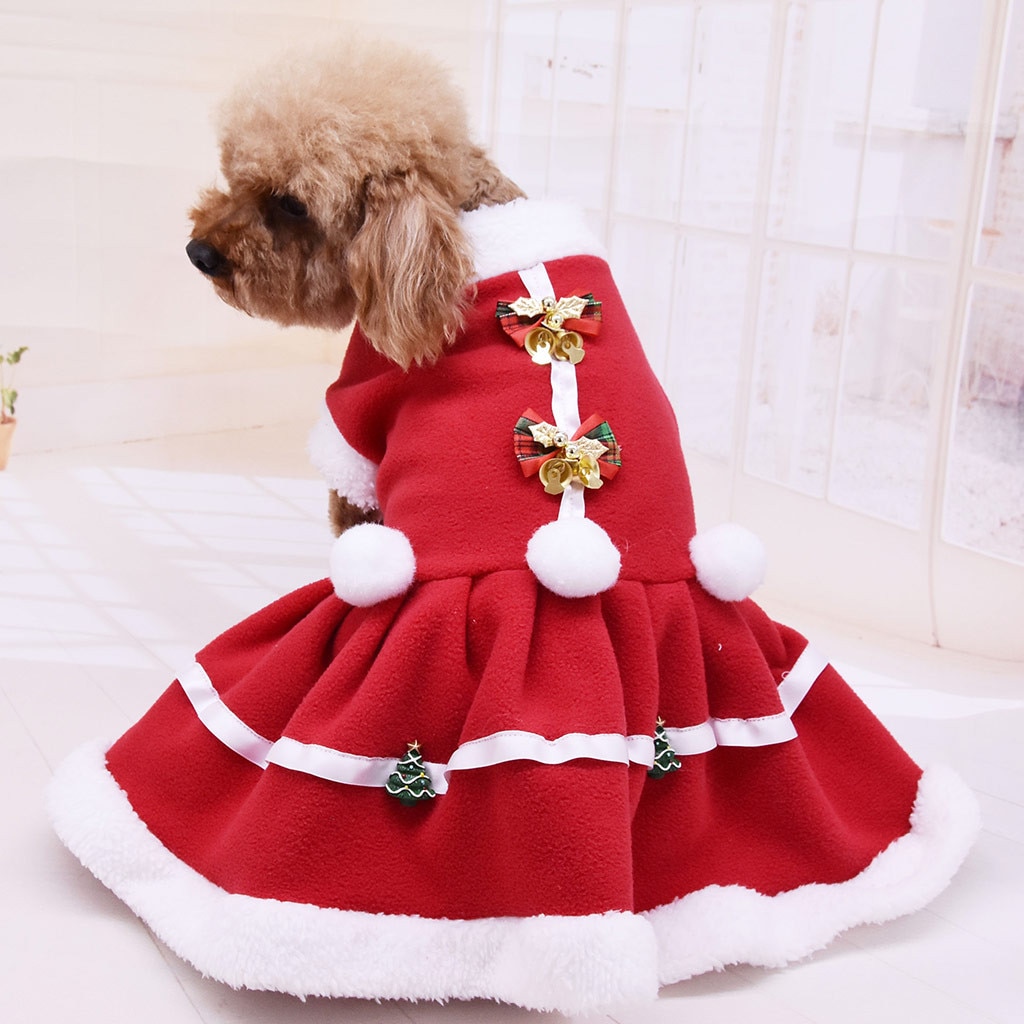 25 # Haustier Hund Kleid Einfarbig Weihnachten Mantel Sweatshirt Weste Haustiere Katze Warme Haustier Hund Hülse Kleid Weihnachten Haustier hund Kleid bis