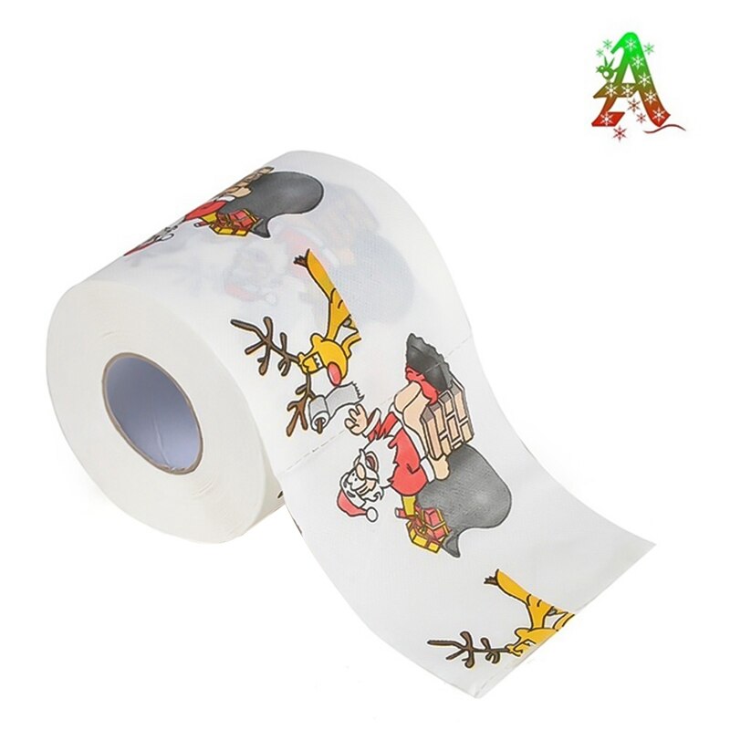 Weihnachten aufbringen Serie Santa Claus Druck Wc Papier Druck Rolle Papier Druck Wc Papier Weihnachten Wc Papier