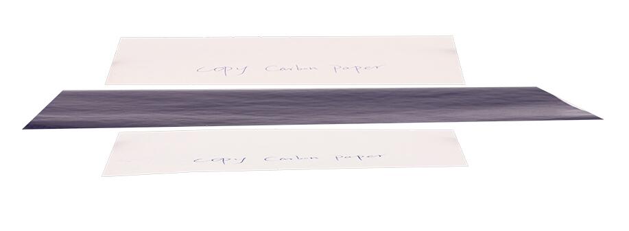 100 Teile/los Blau Doppelseitige Kohlepapier Dünne Kunst schreibwaren Papier Finanzen Bürobedarf Enthalten 3 rot 16 karat 255x185 mt