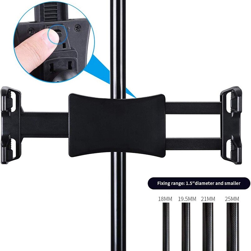 Tablette Halterungen für Mikrofon Steht Mikrofon Tablette Halfter Mic Stand Montieren Tablette/Telefon Halfter