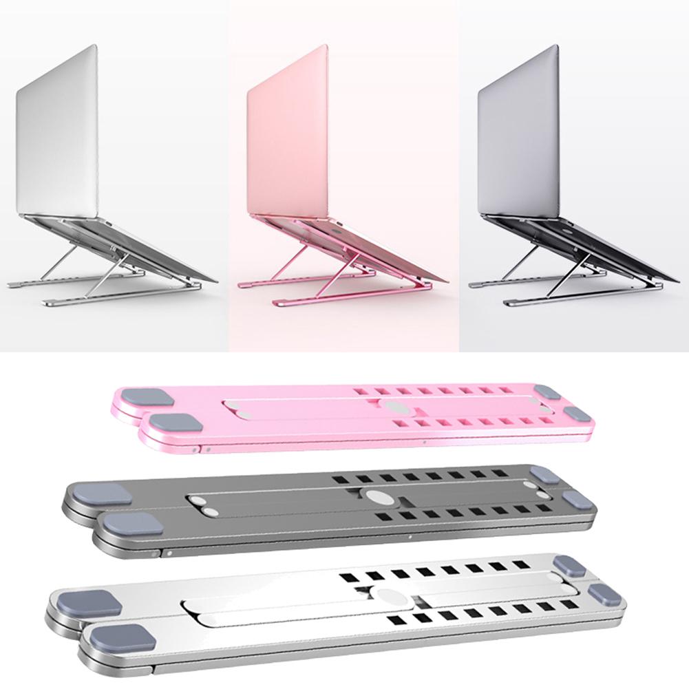 Einstellbare Laptop Stand Laptop Halfter Falten Kühlung Gittergewebe Halterung Laptop zubehör Tablette Lesen Stand Wärme Reduktion Montieren
