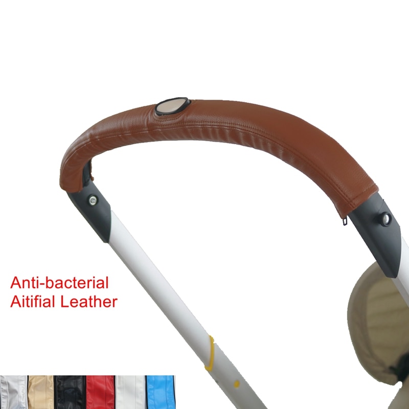 neue Baby Kinderwagen Kinderwagen Zubehör Für Doona kinderwagen Armlehne Griff Abdeckungen Pu Schutzhülle Abdeckung Für Rollstühle