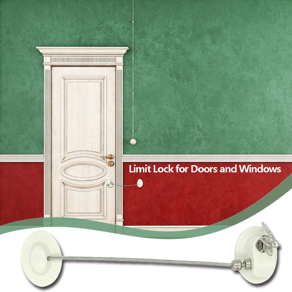 Art Sicherheit Türen sperren Restrictor freundlicher Sicherheit Auto Fenster Kabel Begrenzen sperren Einzigartige sperren Zylinder Für Zusätzliche Sicherheit