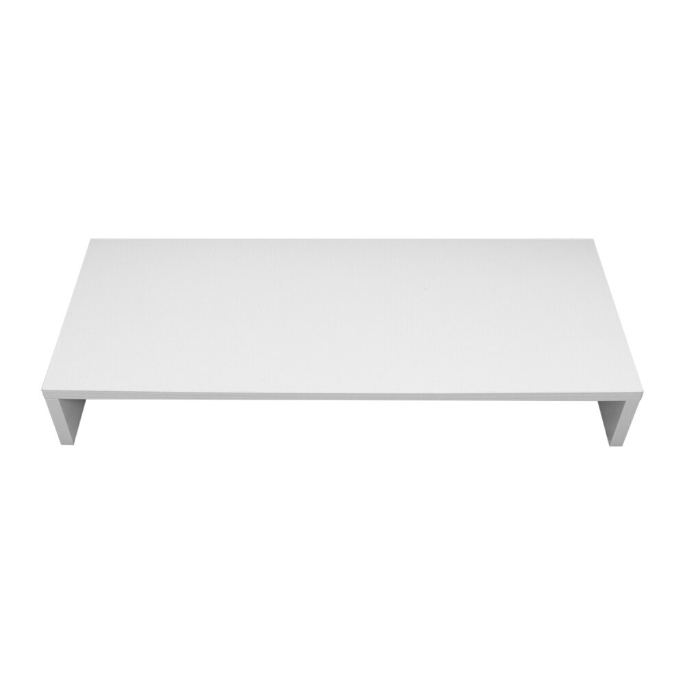 Multi-funktion-Schreibtisch-Monitor Stehen Computer Bildschirm Steigleitung Verdicken Gremium Gestell Laptop Schreibtisch-Notizbuch TV Regal (Weiß)