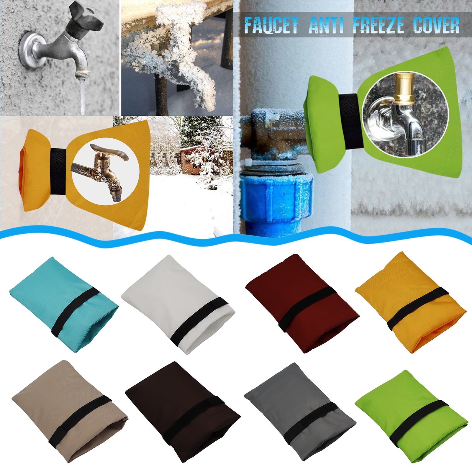 1PC Wasserhahn Abdeckung Wasserhahn Einfrieren Schutz Für Wasserhahn draussen Wasserhahn Socken