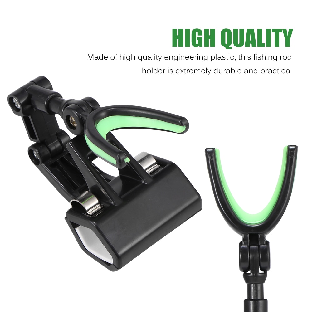 Angelrute Stand Pole Halfter Leucht Kopf Rotierenden Angelrute Halterung Angelrute Clip Angeln Stangen Montieren Angeln Zubehör