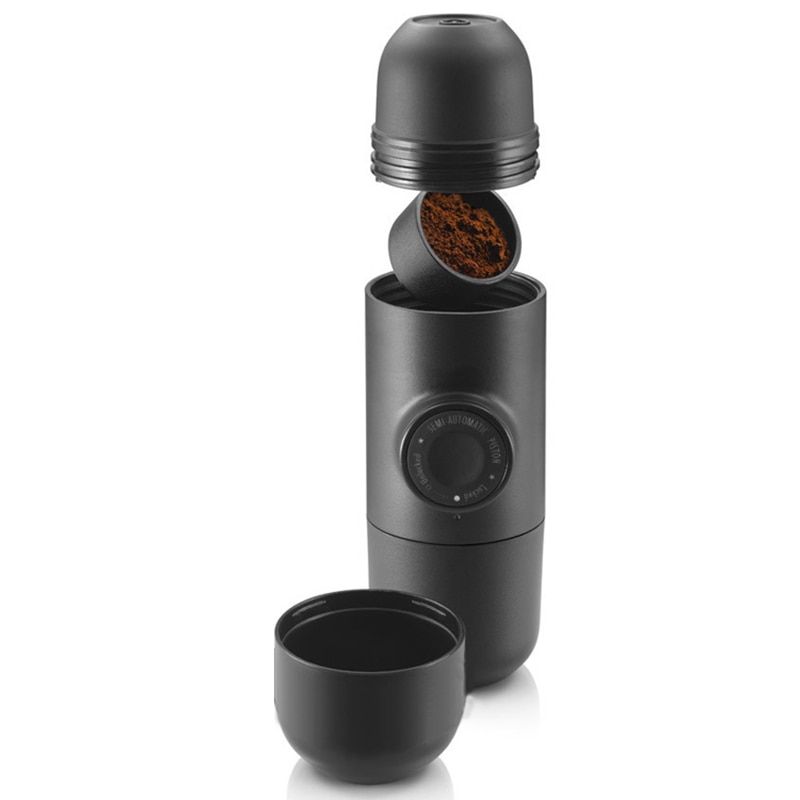 Mini Kaffee Maschine Tragbare Kaffee Maschine Druck Espresso Manuelle Handheld 70ml Espresso Kaffee Maschine Für Heimat Reise
