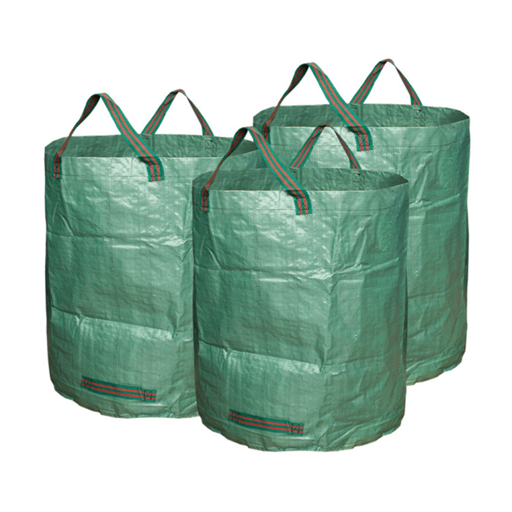 Garten Abfall Tasche für Sammeln Blätter Wasserdichte wiederverwendbar schwer Pflicht Gartenarbeit Taschen, rasen Schwimmbad Garten Blatt Abfall Tasche 72 Gallonen