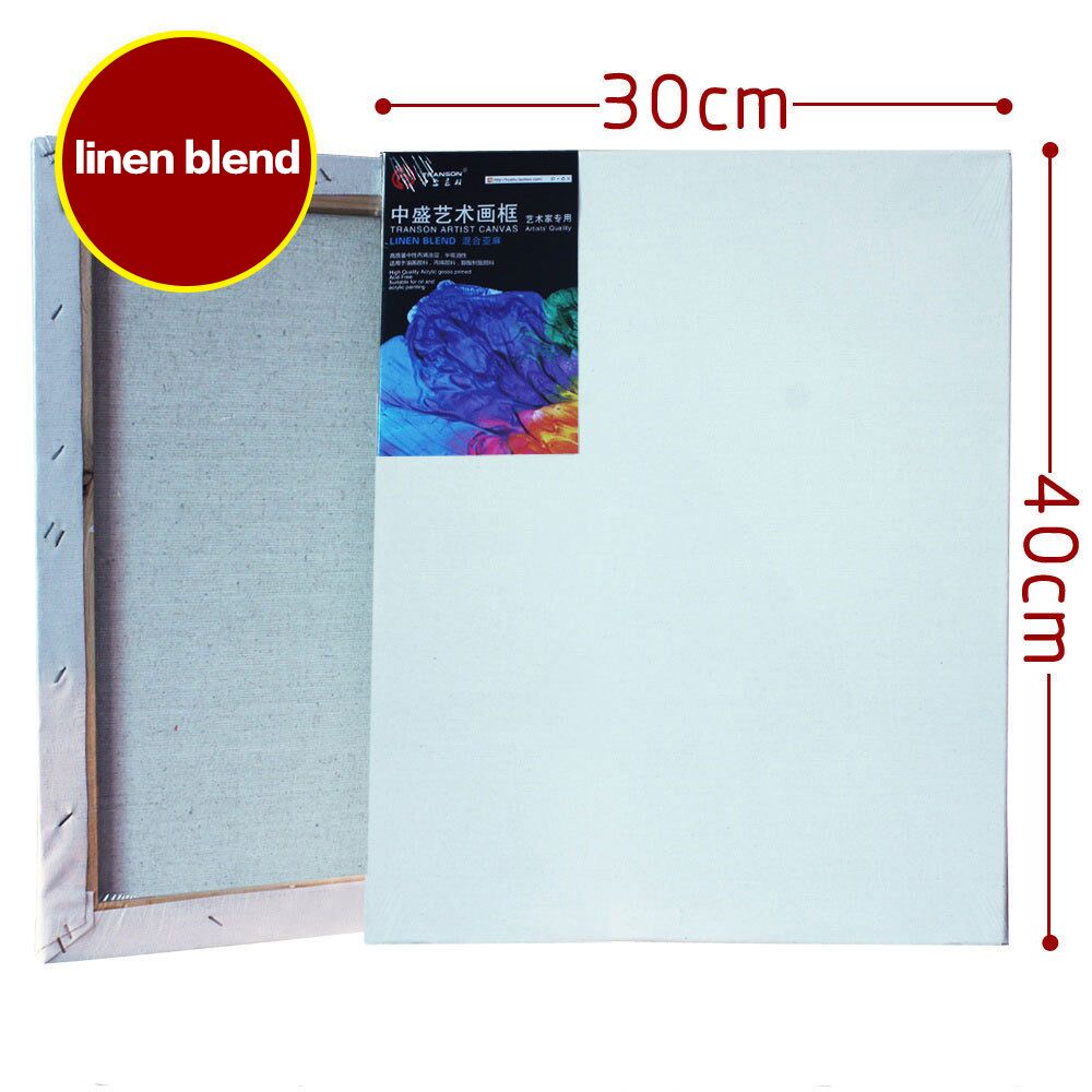 30 cm x 40 cm Leere leinwand, künstler malerei leinwand, leinen mischung leinwände, leere leinwand kunst, grundierte leinwand