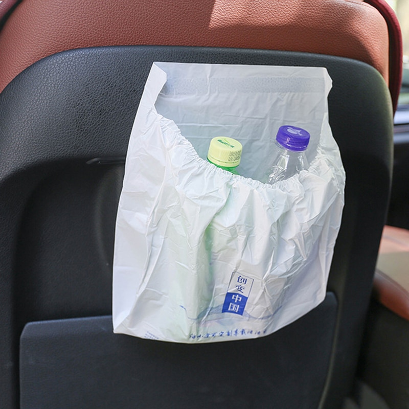 3 Stck Auto Müll Tasche Auto Mülleimer Müll Tasche mit Selbst-Klebstoff Auto Müll Lagerung Wasserdichte Müll Tasche Auto Zubehör