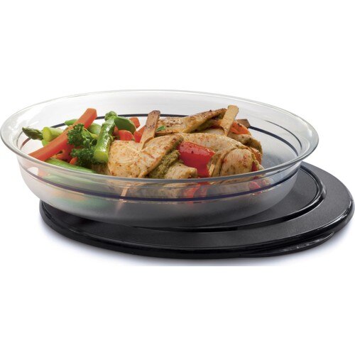 Tupperware Kristalline 1,3 Lt Service Platte (Lagerung Container)