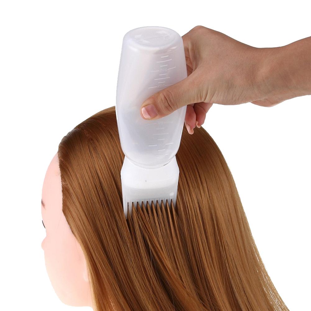 170ml Profi Salon Haar Färbung Färben Farbstoff Flasche Applikator Abgabe Pinsel Werkzeug Haar Pflege Flasche Heißer Haar Farbstoff Flasche applikator