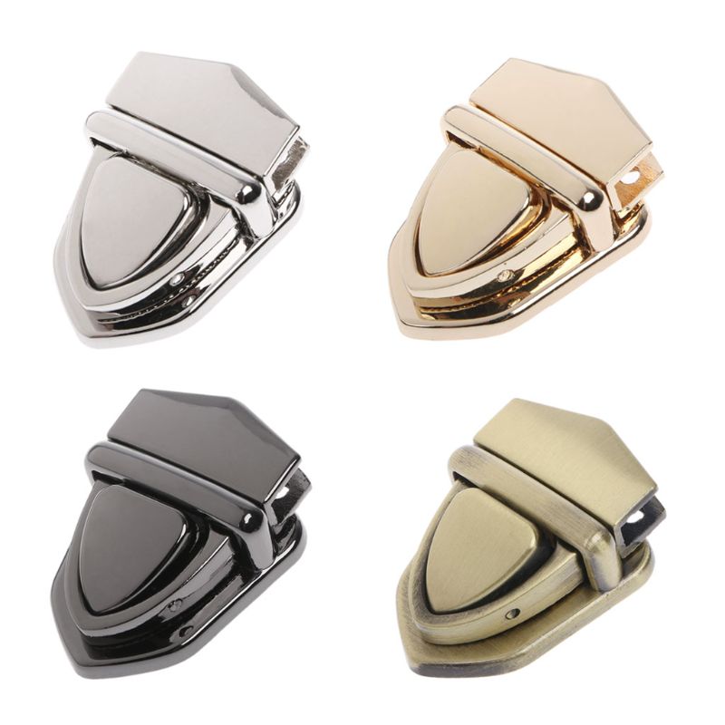 4 farben 1Pc Drehen Schlösser Twist sperren DIY Metall Verschluss Handtasche Schulter Tasche Geldbörse Perfekte für Geldbörsen, taschen, Leder, Handtasche, Brieftasche