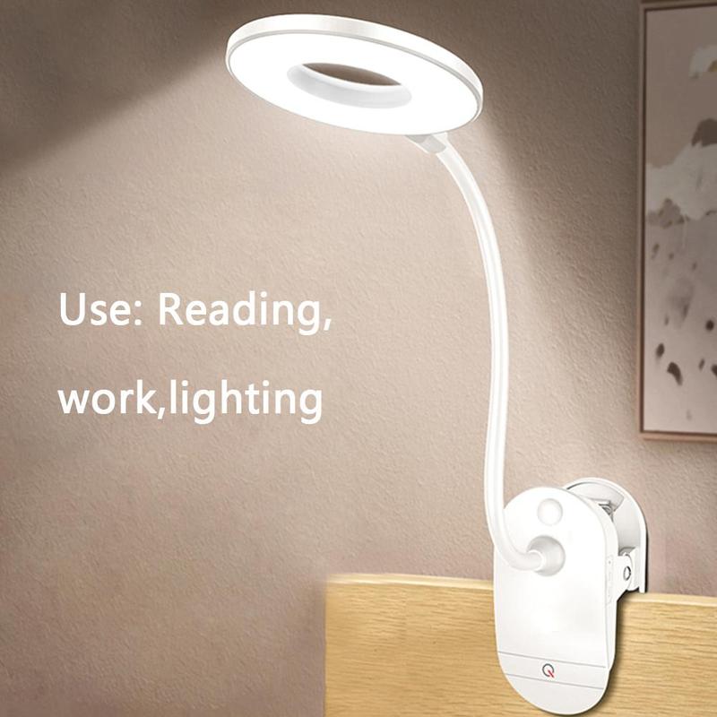 Schreibtisch Lampe USB LED Tisch Lampe 14 LED Tisch Lampe Mit Clip Bett Lesen Buch Licht LED Schreibtisch Lampe Tisch 3 modi