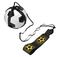 FußBall Ausbildung Gürtel Gurt Kontrolle Fähigkeiten trete Ball Elastische Returner Hilfs FußBall Ausbildung Ball Band Fitness Ausrügestochen