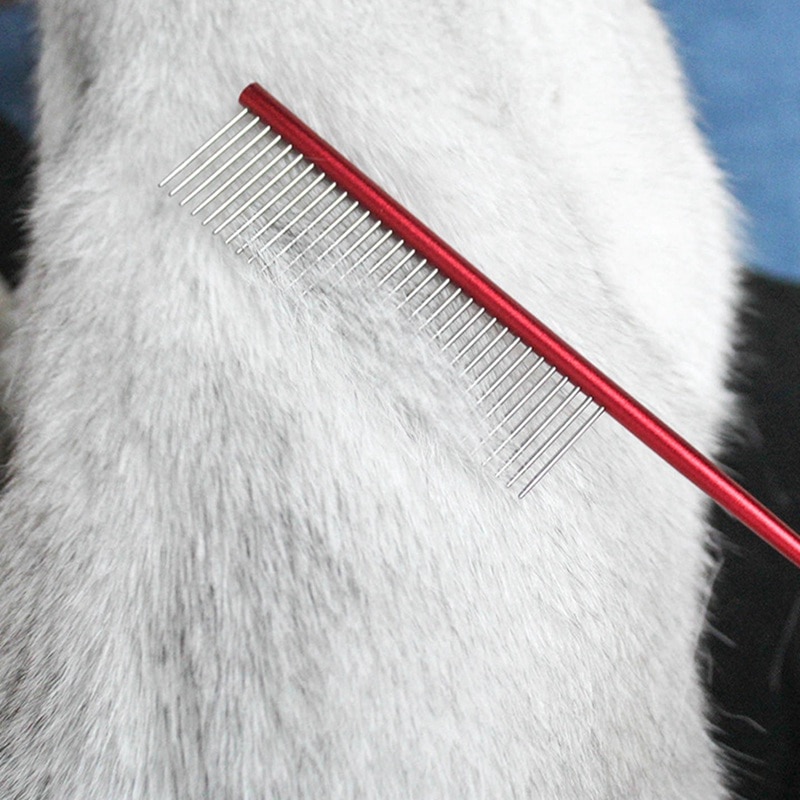 Professionelle Hund Kamm Edelstahl Pflege Kamm Hund Katze Haar Schönheit Reinigung Kamm Für Hunde Haustier Pflege Liefert