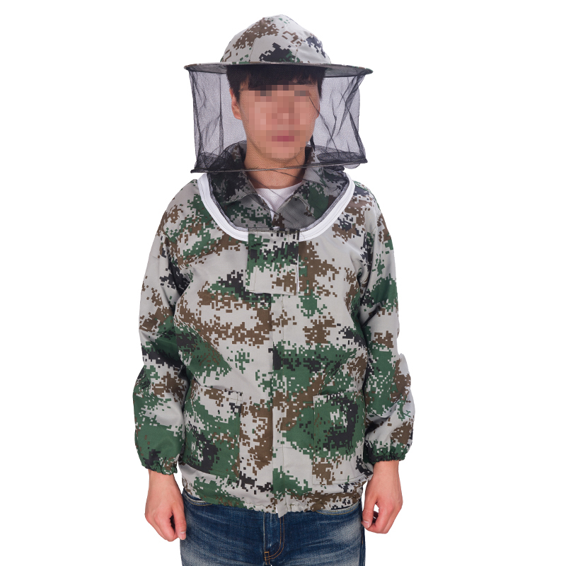 Bienenzucht kleidung jacke Mantel imkerei moskito kleidung Tarnung anzug für beekeeer anzug
