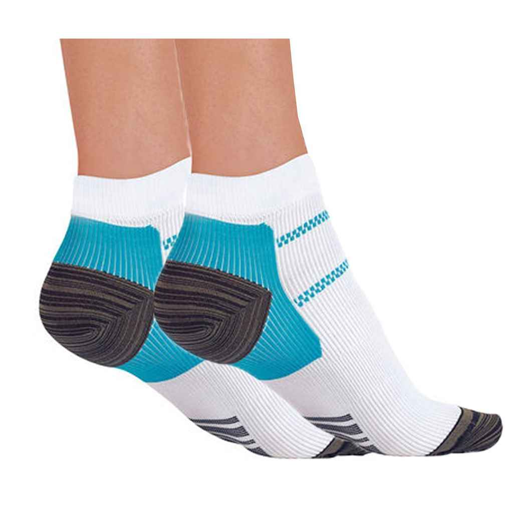 1 paar unisex Fuß Kompression Socken Anti-Müdigkeit Plantarfasziitis Fersensporn Schmerzen betroffen Socken Für Männer Frauen Sport socken