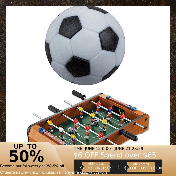 1Stck 32mm Schwarz Und Weiß Tabelle FußBall Foosball Kunststoff Maschine Maschine Grün FußBall FußBall Zubehör Harz W3V5