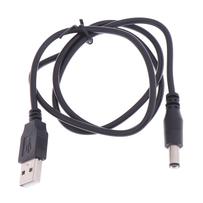 80cm USB 5V Ladegerät Energie Kabel zu DC 5,5mm stecker Jack USB Energie Kabel Für MP3/MP4 Spieler