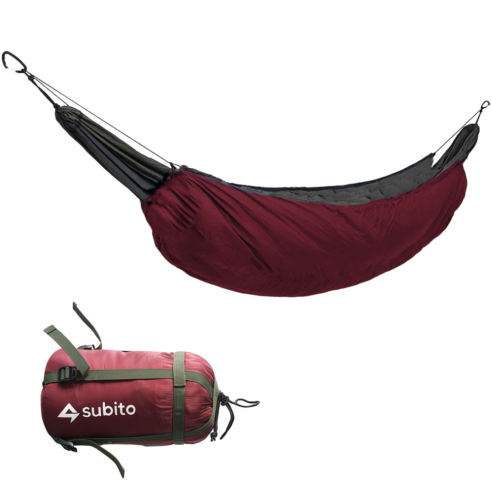 Outddor Camping Schlafsack Tragbare Hängematte Underquilt Hängematte Thermische Unter Decke Hängematte Isolierung Zubehör für Camping