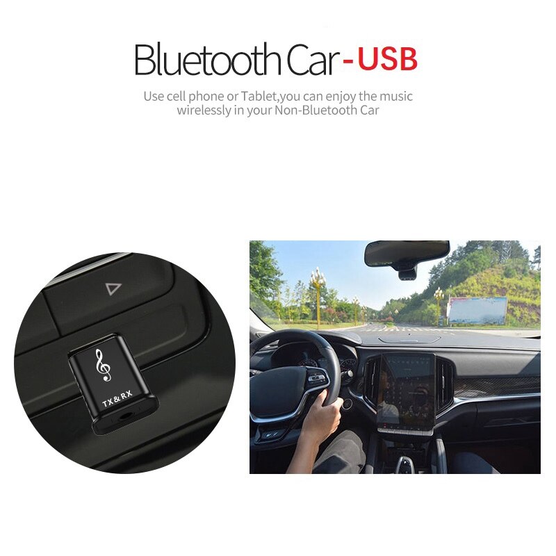 4 in 1 USB Bluetooth 5,0 TX Gerät RX Gerät Computer TV Lautsprecher Auto Drahtlose Bluetooth 5,0 Adapter