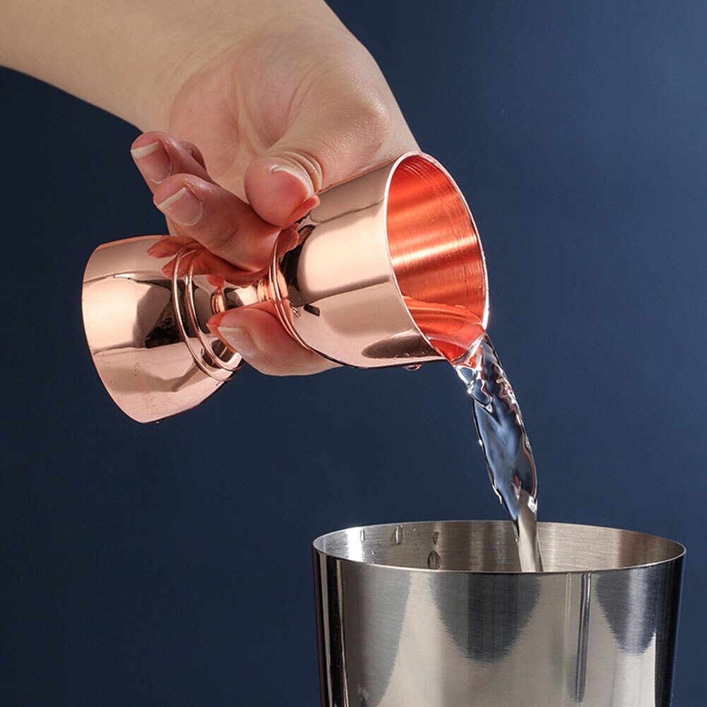 Werkzeug Messbecher Hause Professionelle Edelstahl Zubehör Doppel Kopf Kaffee Cocktail Bar Jigger Party Trinken Mischer