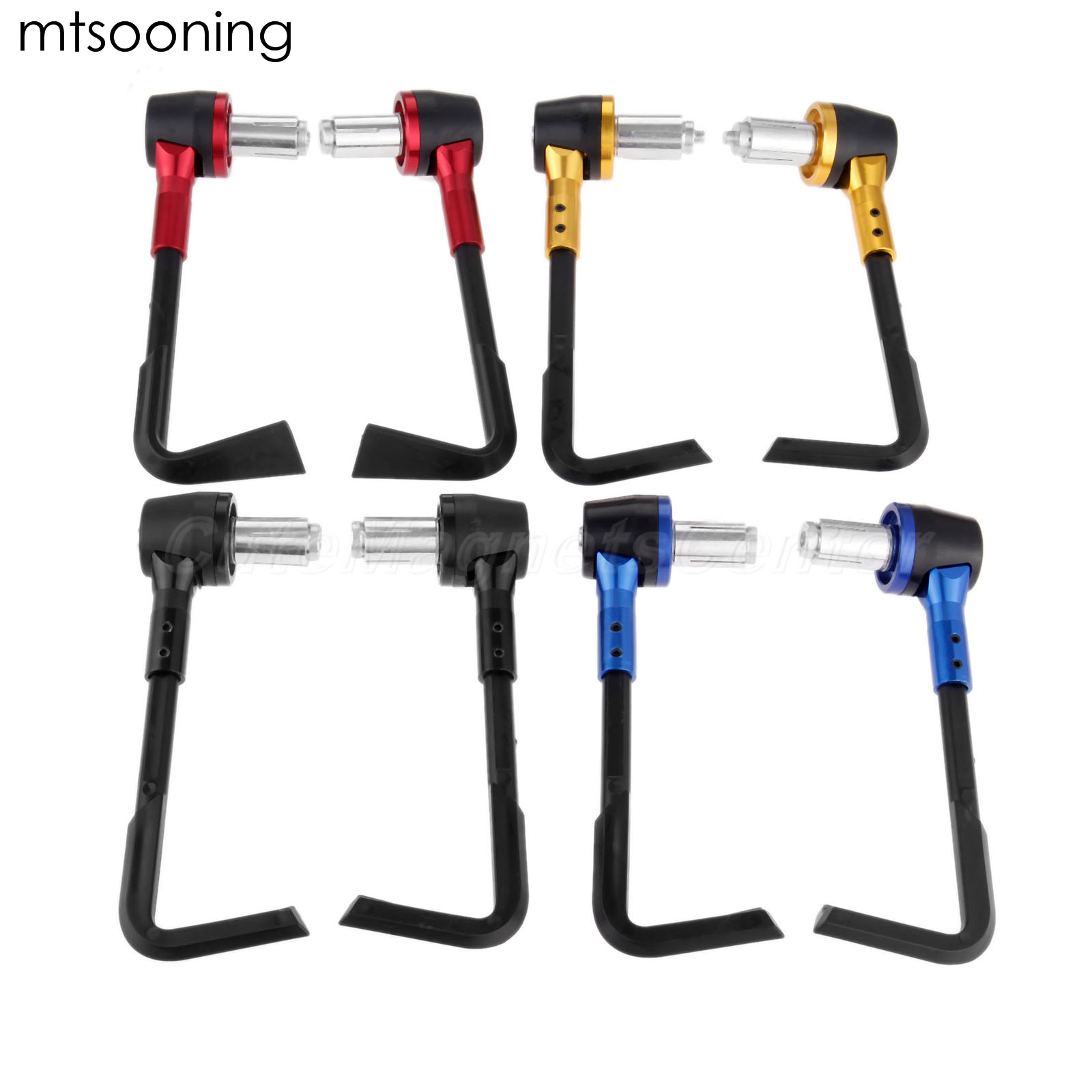 Mtsooning 22mm Motorrad Bremsen Hebel Kupplung Motorrad Proguard-System CNC Schützen Schutz rotector Pinsel verrotten/Schwarz/Gold/blau