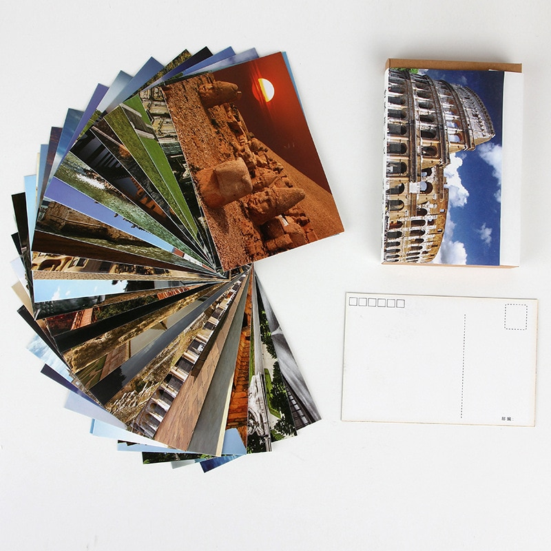 30 blätter/einstellen Reise alle über sterben Quaddel Lomo Karte Mini Postkarte/Gruß Karte/Nachricht Karte/geburtstag Karte