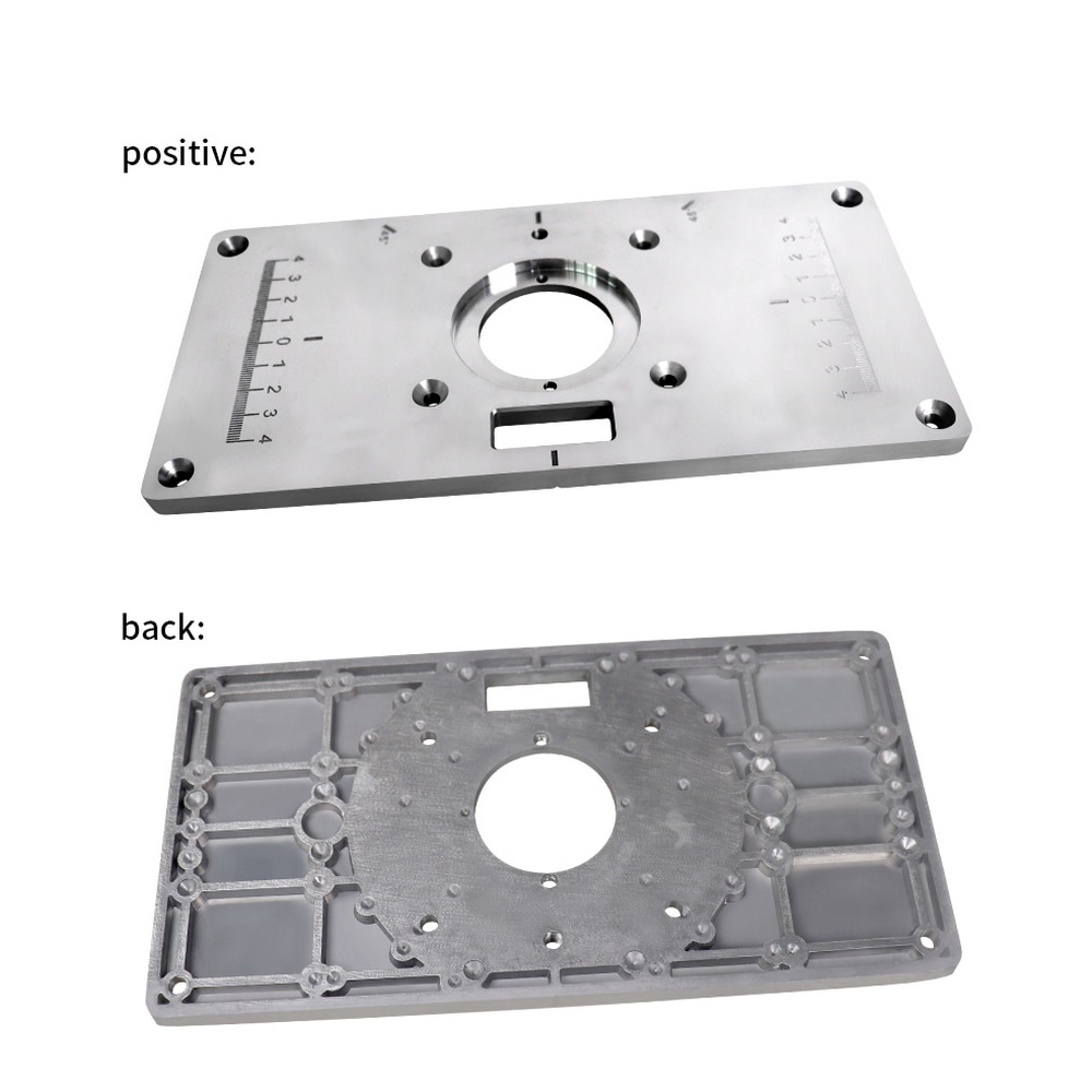 Holzbearbeitung Gravur Maschine Trimmen Maschine kippen Gremium See-öffnung aus Aluminium Legierung Langlebig und Nicht Einfach zu Rost