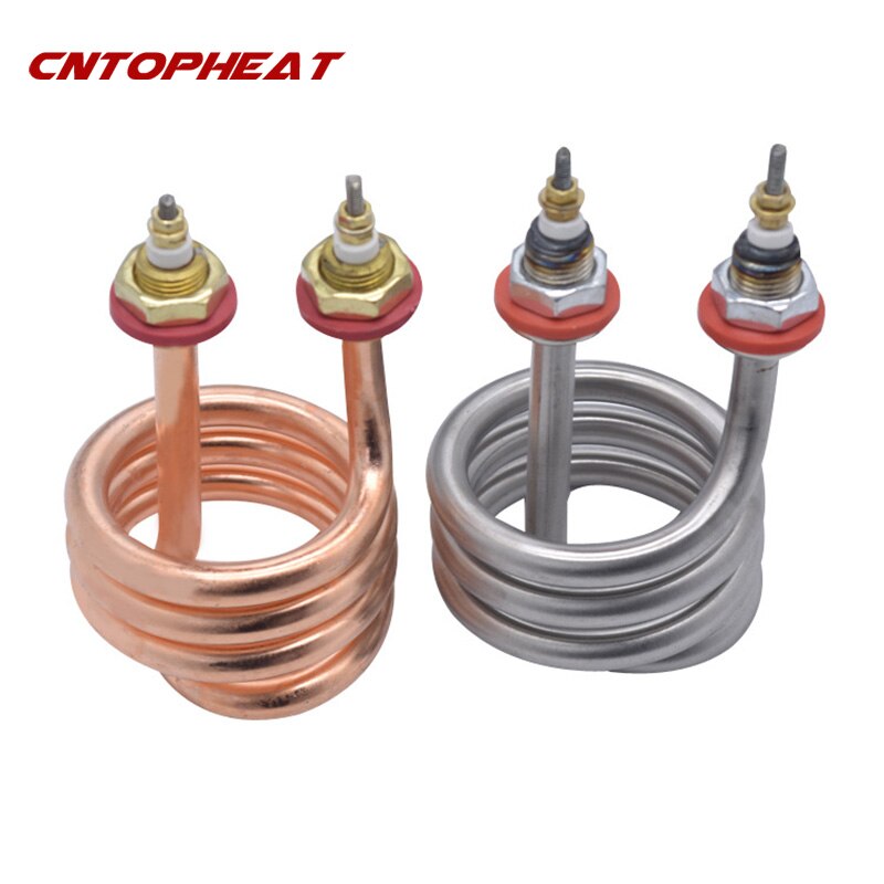 220v 2500w Elektrische Destillation Heizung Element Spirale Heizung Rohr Eintauchen Wasser Rohr Heizung Element